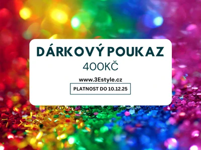 Dárkový poukaz 400Kč